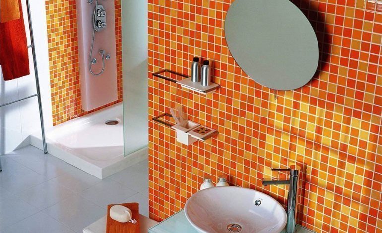 Способи декору ванної кімнати плиткою + 50 фото